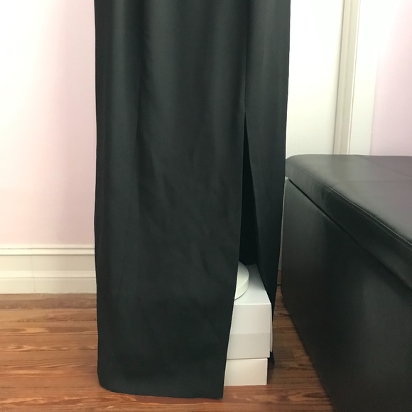 Vintage Liz Claiborne Black Gown - Picture 3 of 10